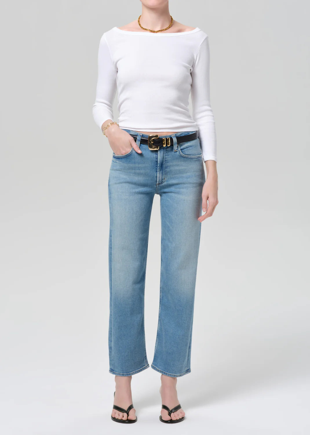 Citizens of Humanity - Palma Straight Clean Hem in Luella